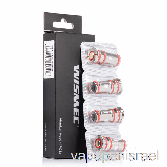 סלילי חלופי Vape Israel Wismec Wx חד פעמי 0.5ohm סלילים